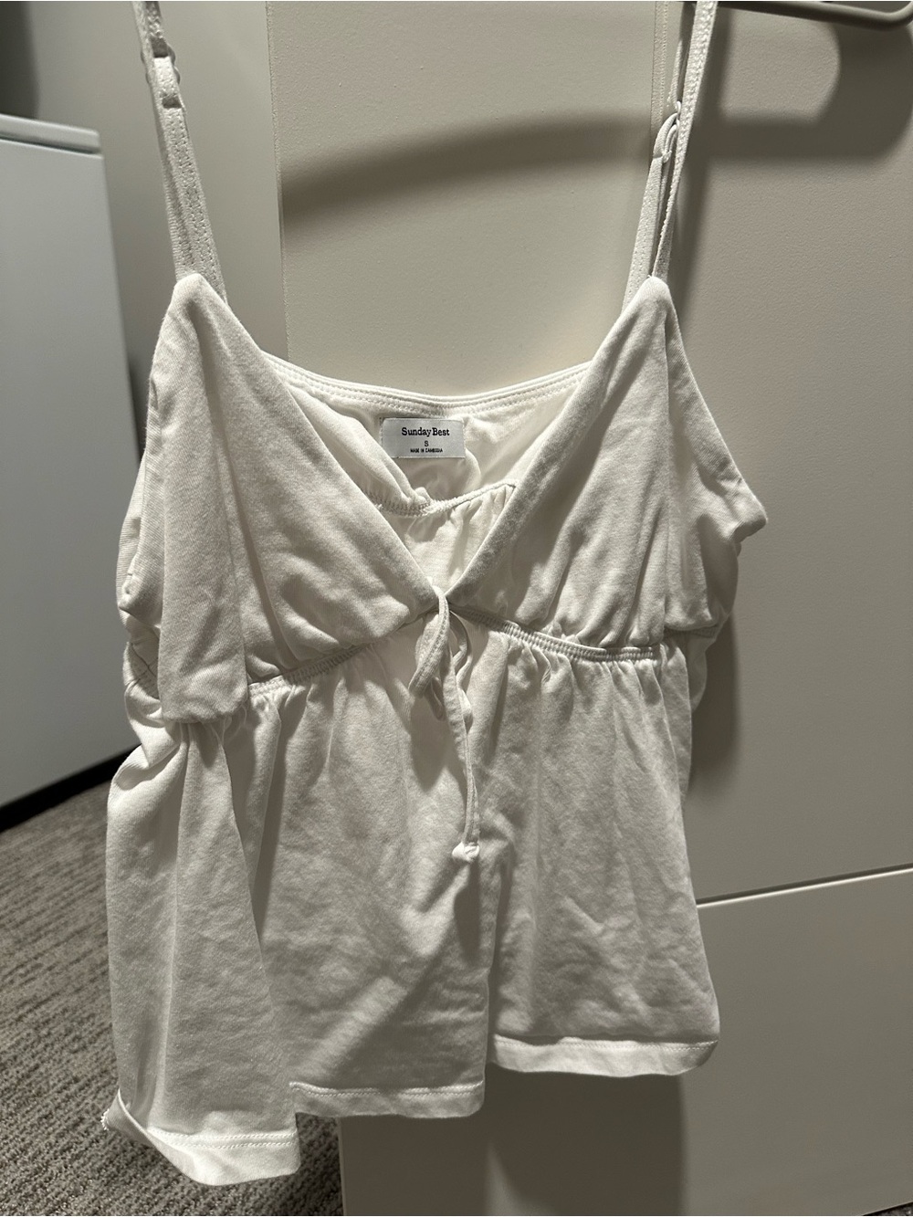 Aritzia Sunday best cotton whisk loulou camisole